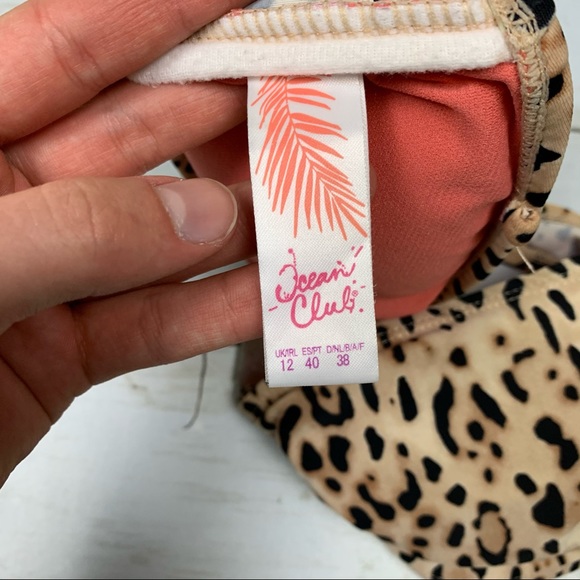Ocean Club Leopard Print Matching Bikini Set - Picture 14 of 16